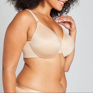 Cacique 42D Lightly Lined Full Coverage Bra - Cafe